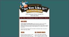 Desktop Screenshot of icecreamshop.com